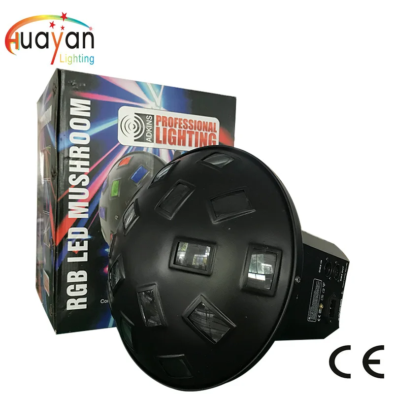 Большая скидка: 2*9 Вт трехцветный RGB светодиодный Гриб скандалл DJ Демо звуковые