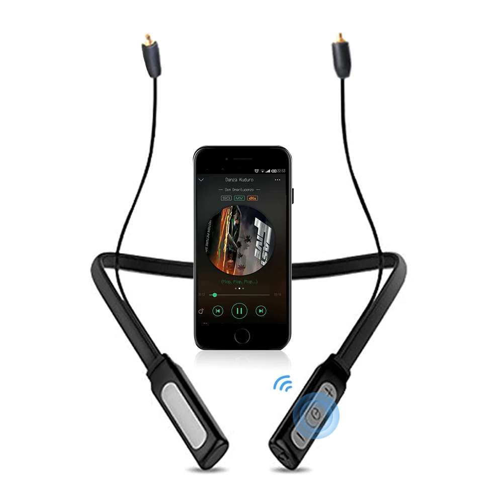 OCCC подвесной Bluetooth кабель для наушников водонепроницаемый MMCX jack сменный провод