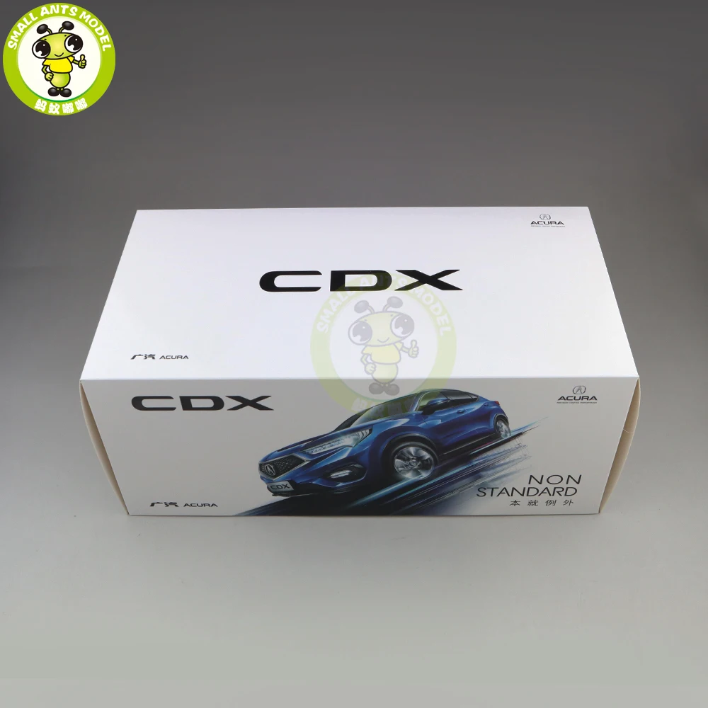 Коллекция 1/18 модель металлического автомобиля ACURA CDX внедорожник игрушки для