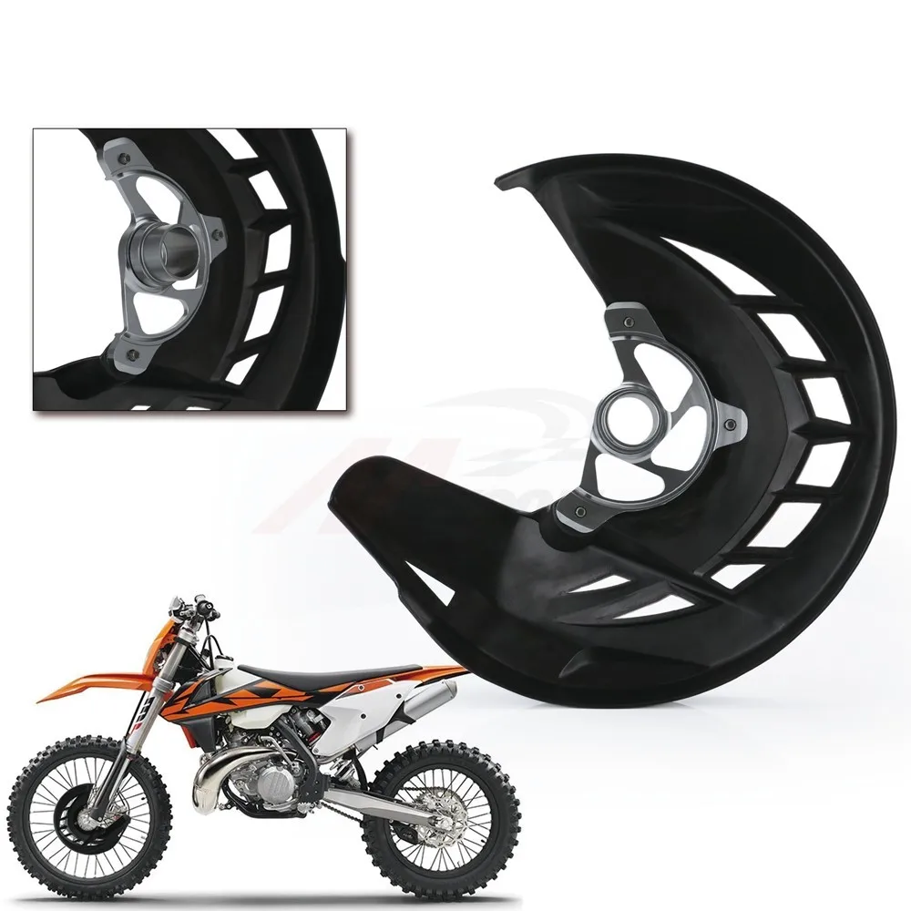 Диск переднего тормоза мотоцикла защита ротора Крышка Крепление для KTM 125 150 200 250