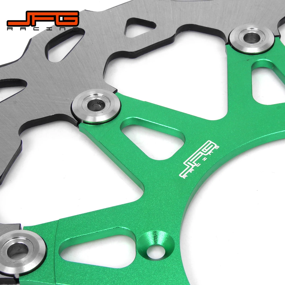 Плавающий тормозной диск Motocross 320 мм для KAWASAKI KX125 KX250 2006 2008 KX250F KX450F 2015 KLX450R 2007