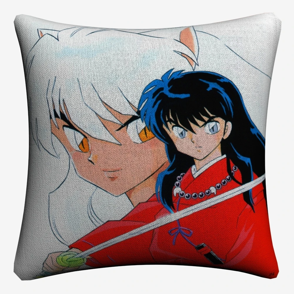 Классические Декоративные наволочки Inuyasha Kagome в стиле аниме для дивана домашний