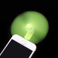 Мини портативный вентилятор Micro USB гаджет гибкий вентилятор для телефона универсальный портативный летний для IOS Телефон OTG USB мини-вентилятор