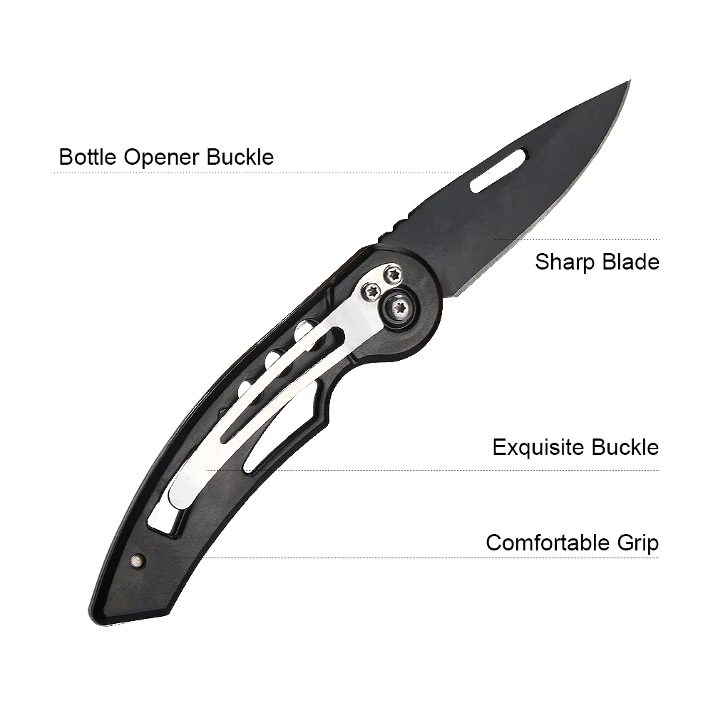 JelBo черный складной нож Karambit выживания карманные ножи тактический Открытый пустыне Кемпинг Складной нож ручной инструмент комплект