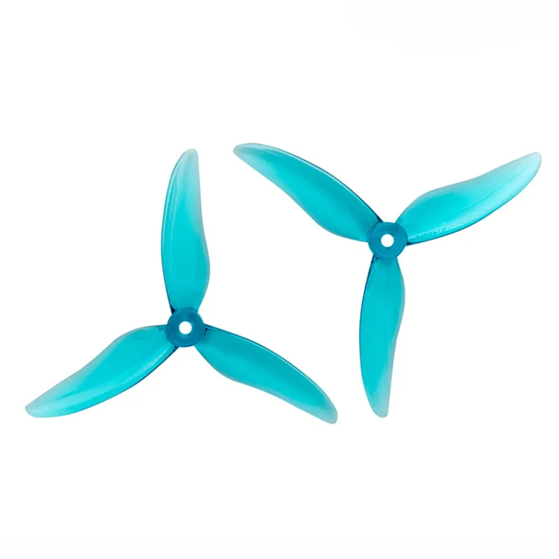 2 пары Gemfan Hurricane 51499 3 blade 5 мм/POPO Propeller CW CCW Для радиоуправляемых дронов FPV Racing|Детали