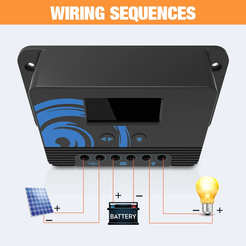 2019 Новый 10A 20A Солнечный Контроллер заряда 12 V/24 V режимы авто PWM 5V Выход панели