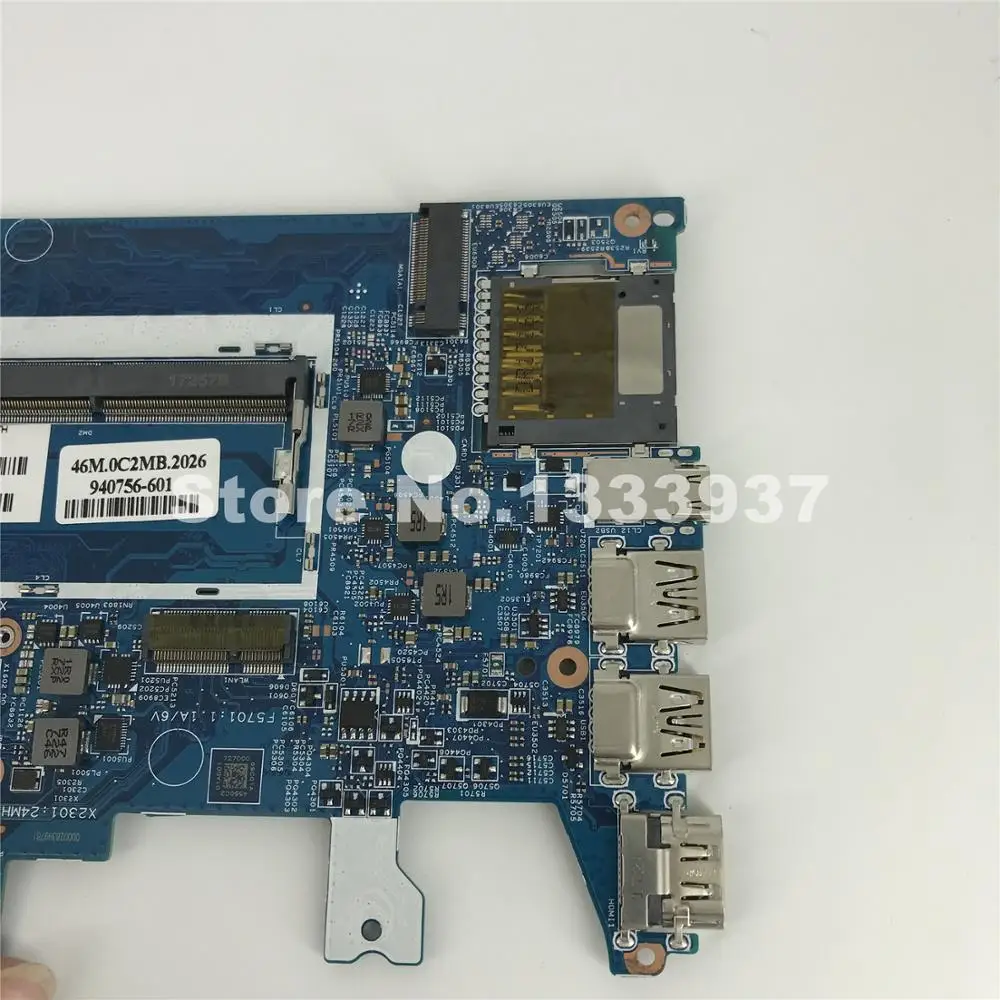 

939383-601 940756-601 For HP PAVILION X360 14-BA 14M-BA laptop motherboard 17817-1 448.0BZ10.0011 DDR4 i5-8250U SR3LA mainboard