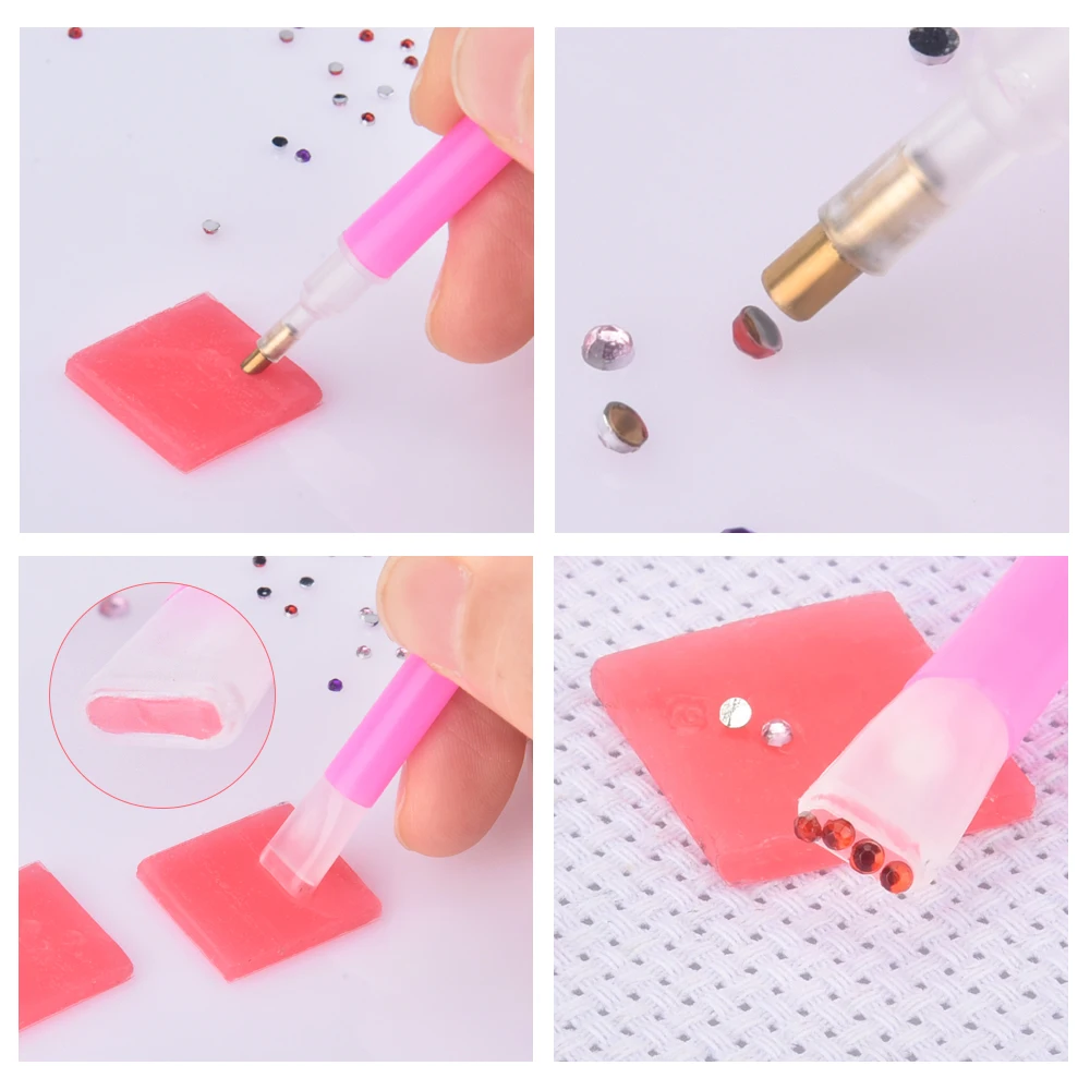 50 шт. DIY алмазная живопись клеевая глина паста наклейка нажмите с силой так Стразы