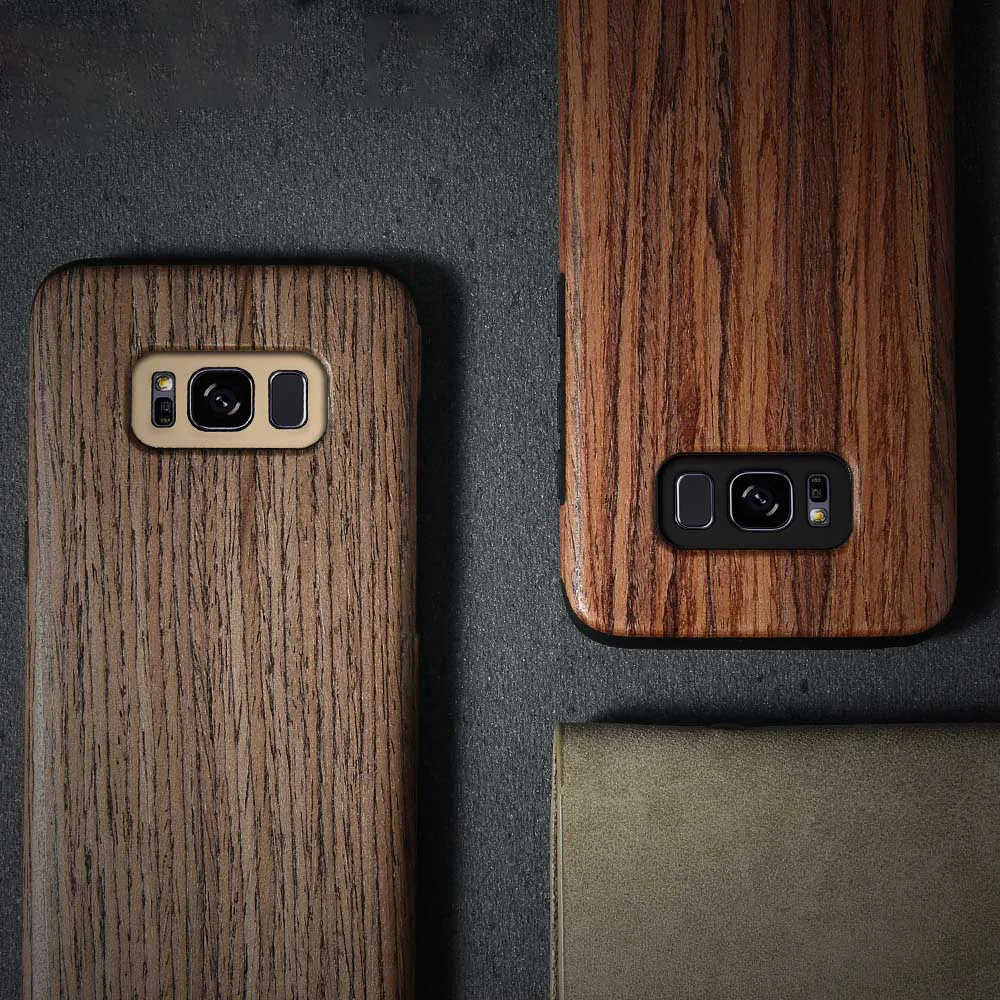 CASEIER Ретро деревянный чехол для Samsung Galaxy S10 S8 Plus S10E Lite Coque деревянные Чехлы сумка
