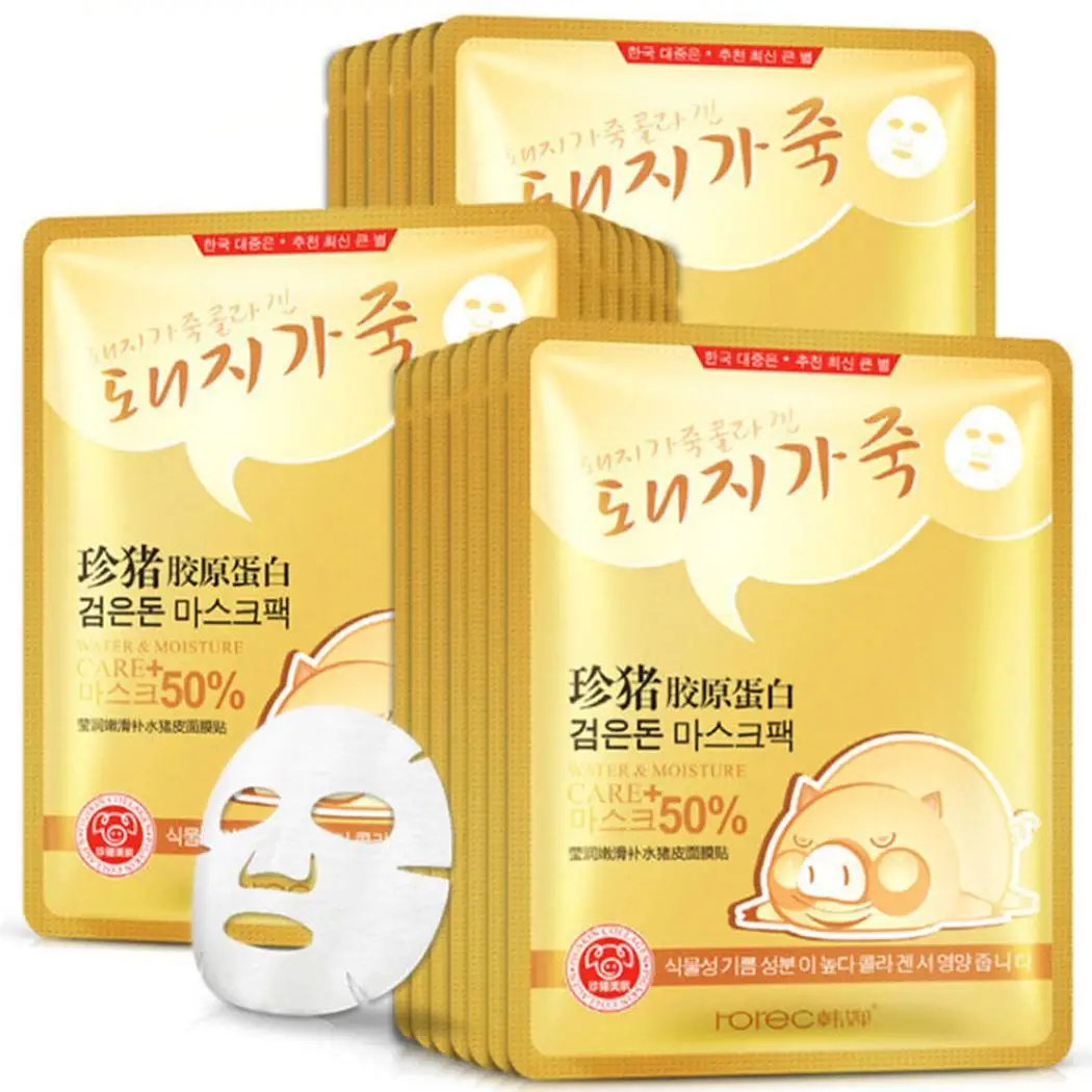 Moisturizing 30g Type Facial Unisex Peel All Sheet Shrink Mask Brighten Pores Whitening Skin Off Random | Красота и здоровье