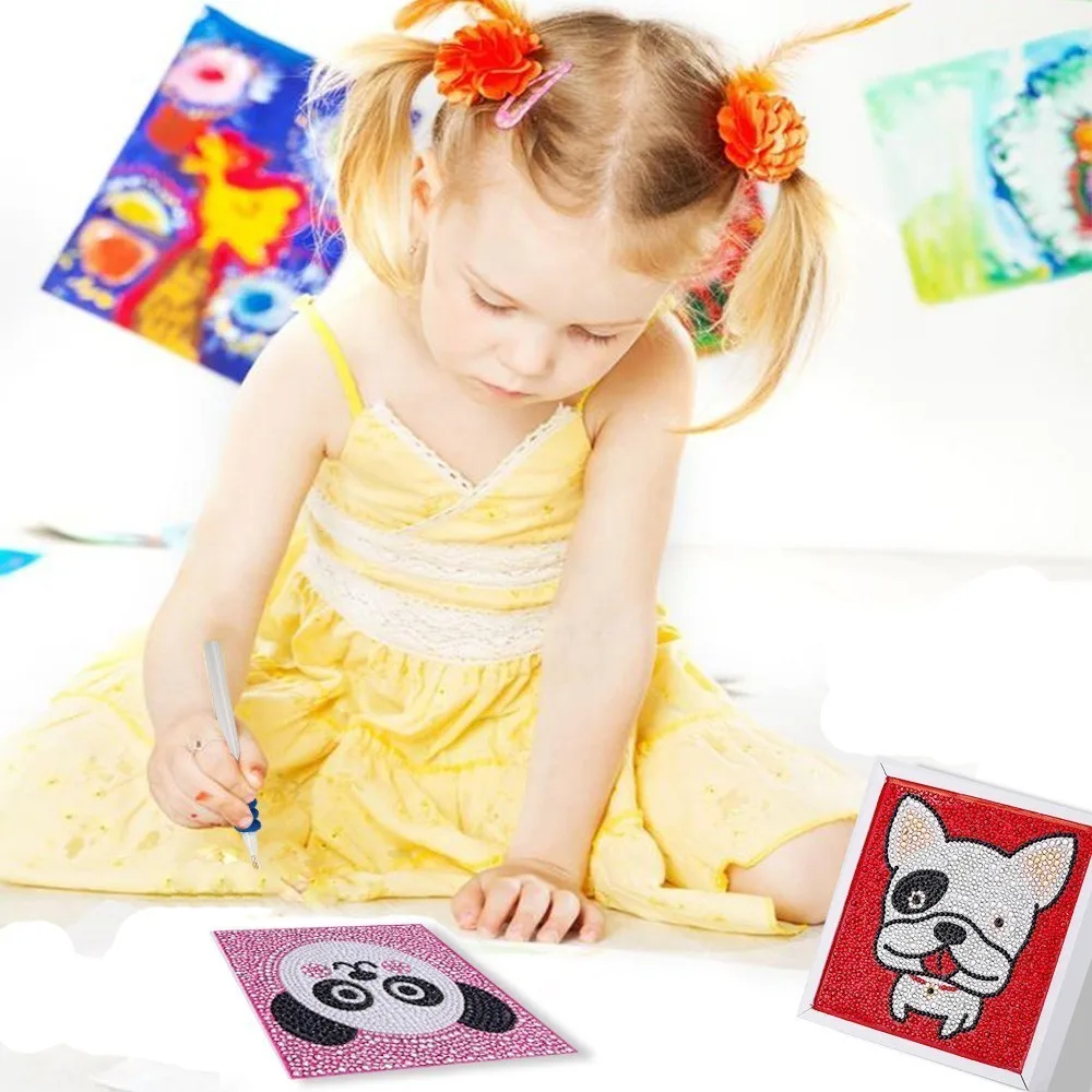 EverShine 5D Special Shaped Diamond Painting Cartoon Animals Embroidery Dog Picture Of Rhinestones For Children's Gift | Дом и сад