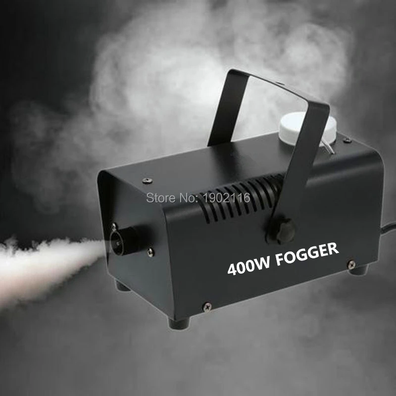 

Mini 400W Fogger DJ Home Party Portable Stage Fog Machine Wireless Remote Control Mist Effects Fog Output Machine Smoke Thrower