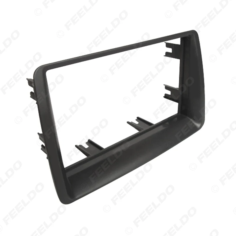 Автомагнитола FEELDO 2DIN рамка для панели звука FIAT Panda (169) 2003 2012 стерео приборной