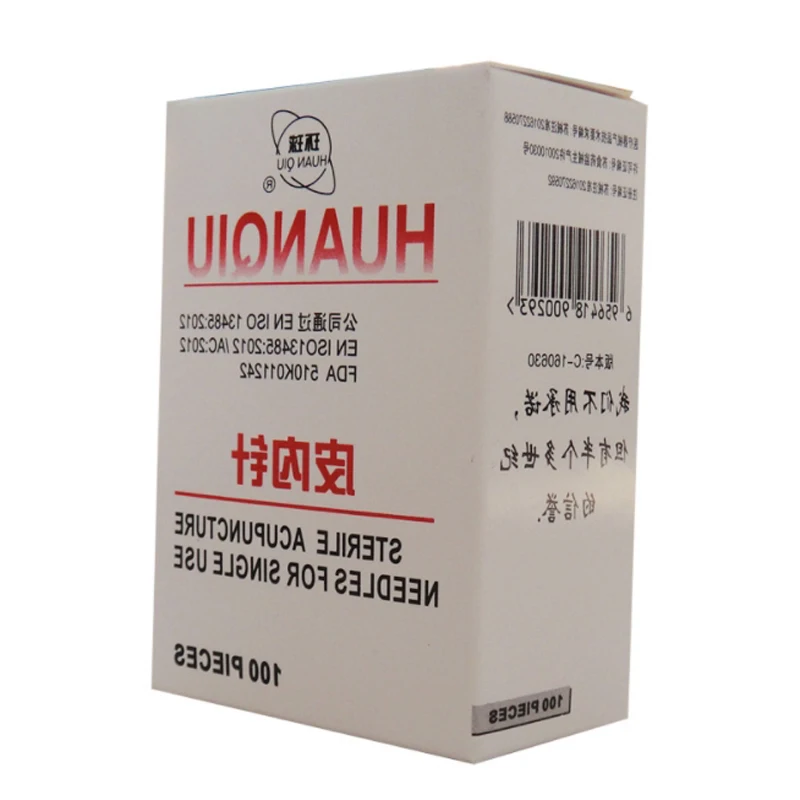 

100 шт./коробка, одноразовые иглы для акупунктурного массажа