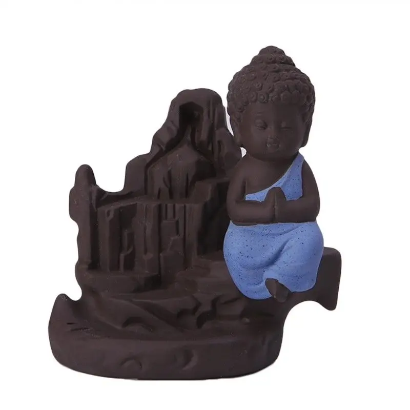 Маленький монах курильница креативный домашний декор маленькая Будда ладан