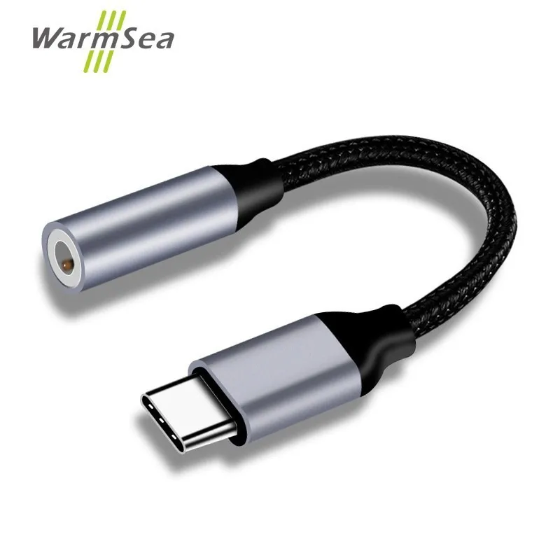 Переходник для аудиокабеля USB Type C на 3 5 мм внешний адаптер наушников Letv 2 Xiaomi