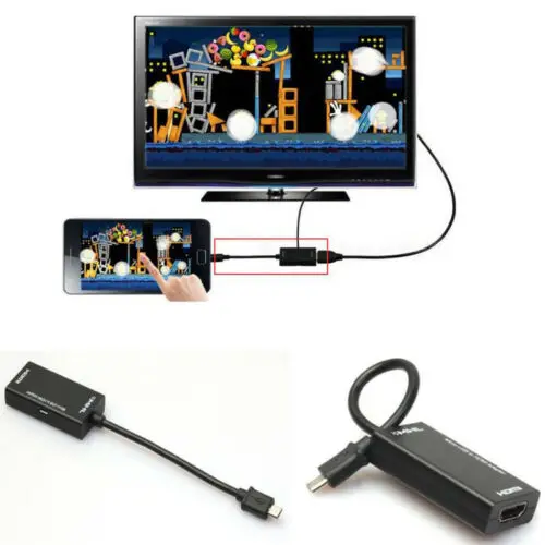 Новый мини микро USB 2 0 MHL к HDMI кабель HD 1080P адаптер конвертер аудио кабели для Samsung