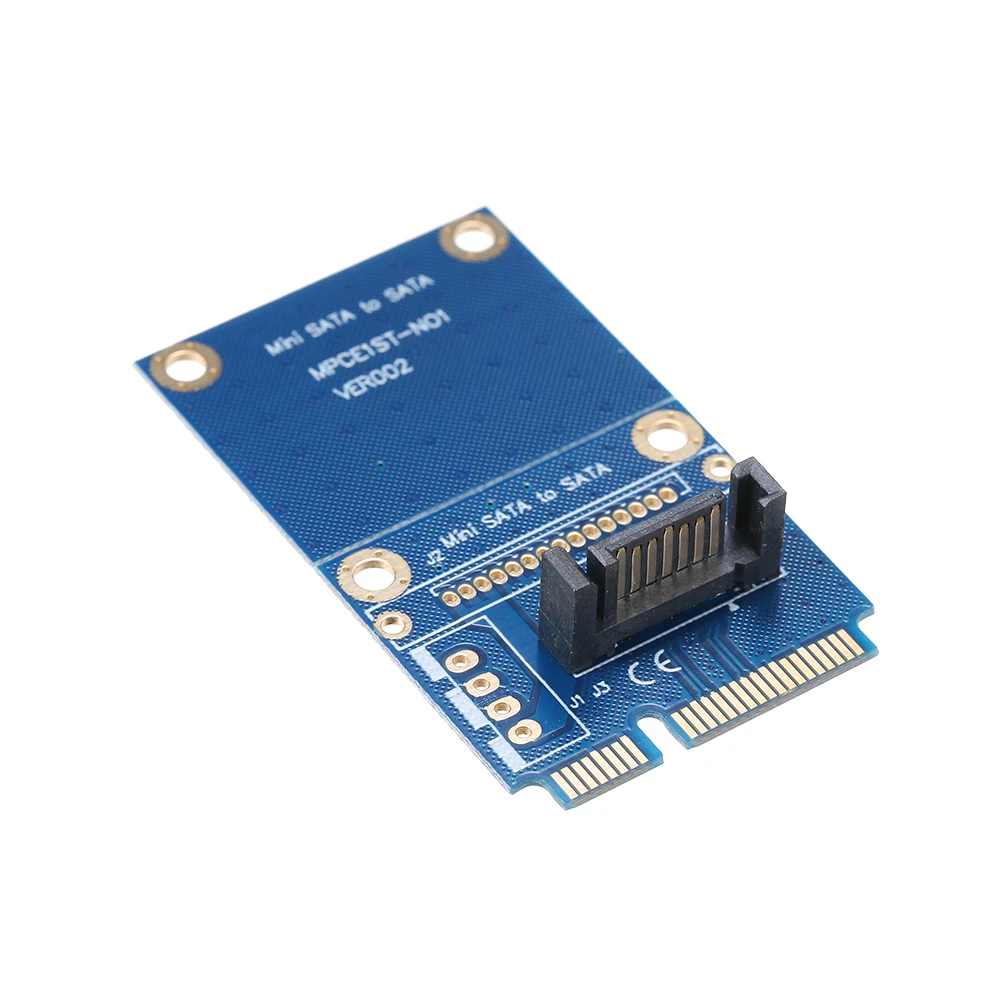 Конвертер mSATA SATA мини к 7 контактному адаптеру HDD PCIe SSD/HDD жесткий диск