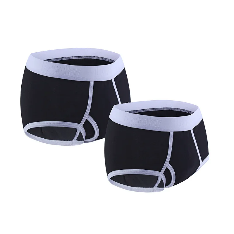 3 шт. Мужское нижнее белье черного и белого цвета два вентиляция удобные мужские