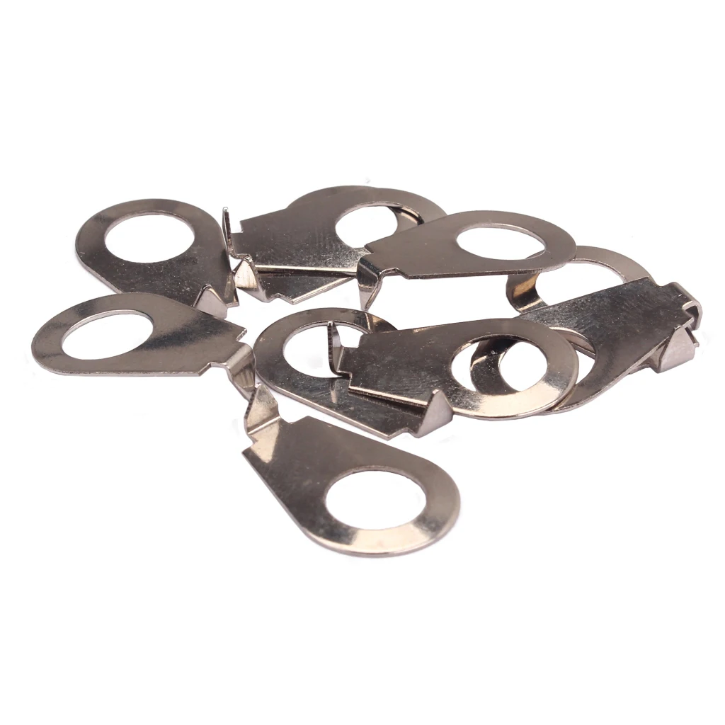 10PCS Mental Guitar Knobs Pointer Plate Knob Position Indicator for Bass Accessories | Спорт и развлечения