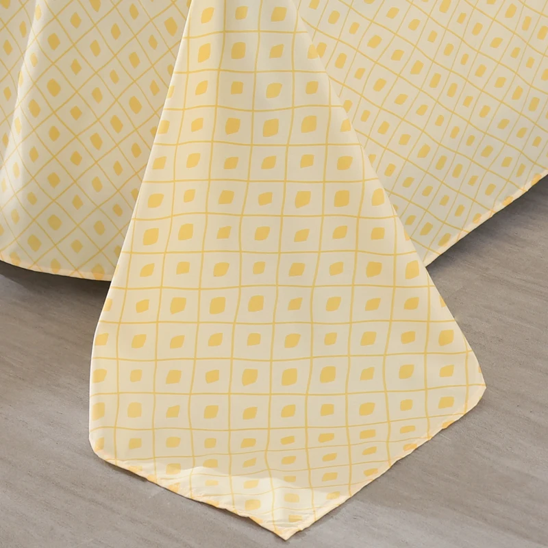 

Fruit pineapple Bedding Set Quilt Cover queen full King Size children cartoon duvet cover Set yellow and white Bedclothes 4pcs32