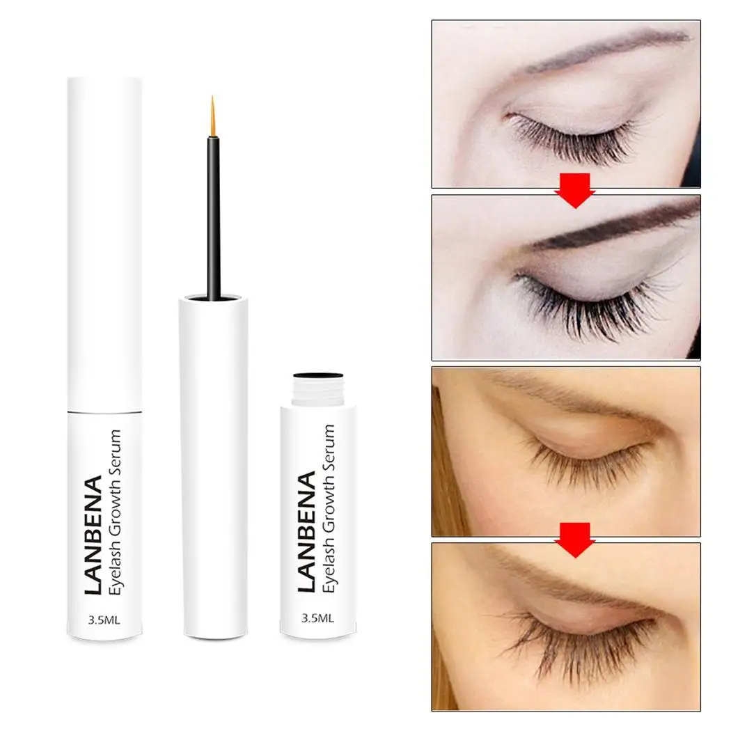 Ресницы естественного роста бровей Жидкость черная сыворотка ресницы унисекс 5