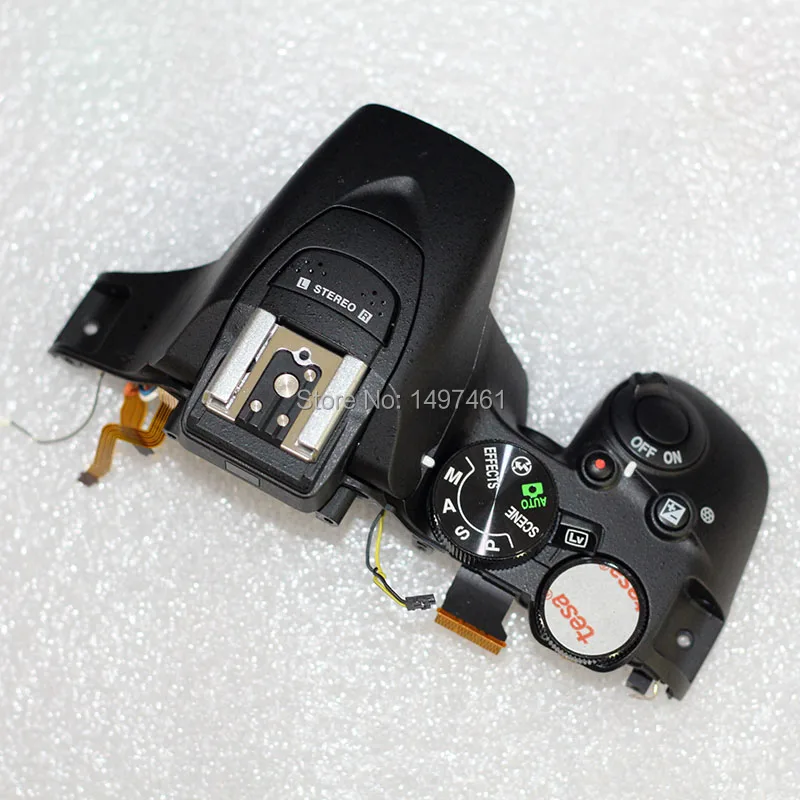 

Complete Top cover with mode wheel and Flash assy Repair parts For Nikon D5600 SLR