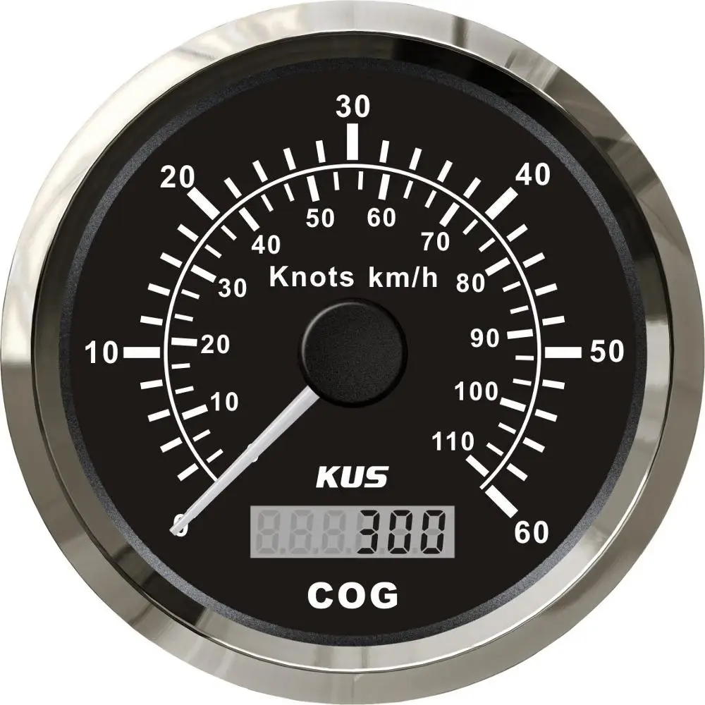 KUS Новый лодочный автомобиль трейлер яхта корабль 85 мм GPS COG 60 точек км/ч 12В/24В