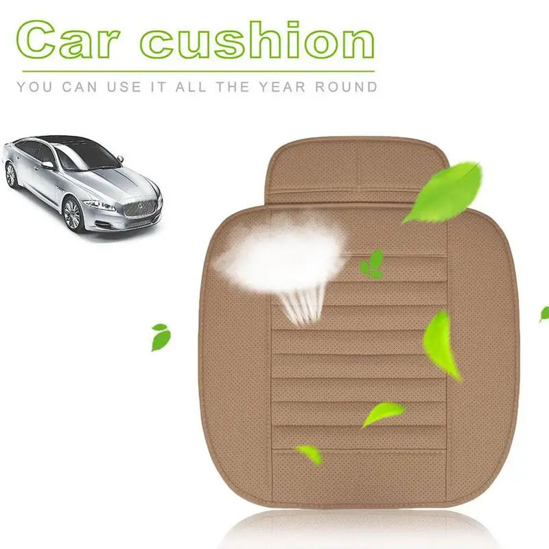 Car Seat Cushion Breathable Interior Cover Pad Mat For Auto Supplies Office Chair With PU Leather | Автомобили и мотоциклы