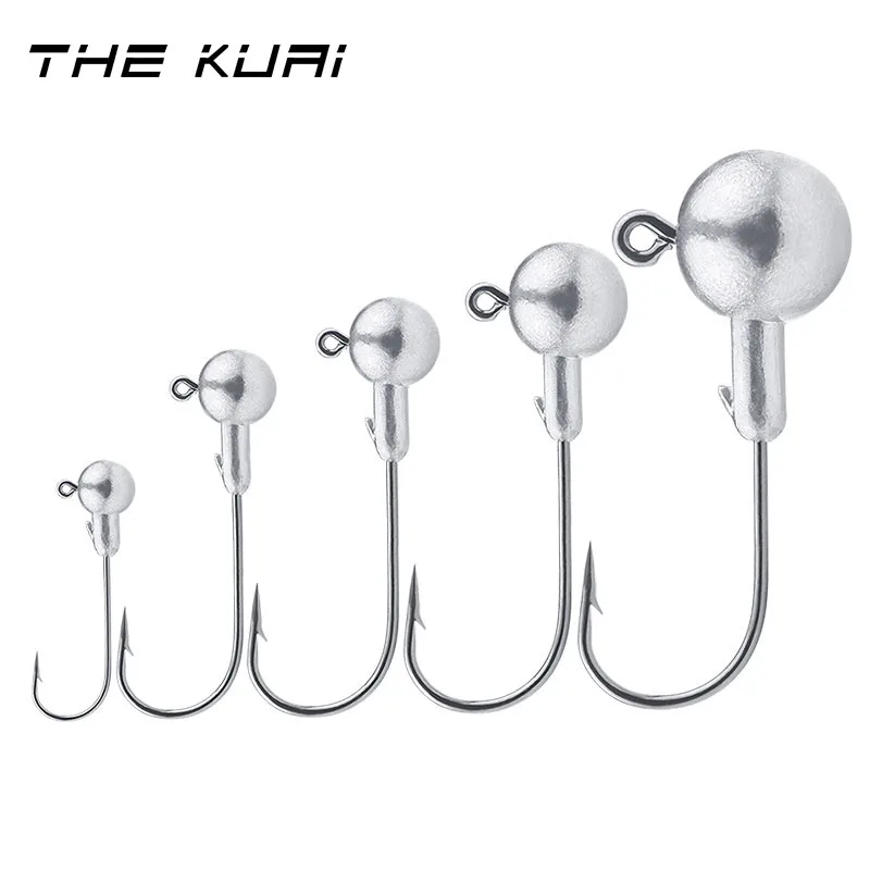 THEKUAI крючок с грузилом 2g/3g/5g/7g/10g/14g Мягкая приманка высоким содержанием углерода