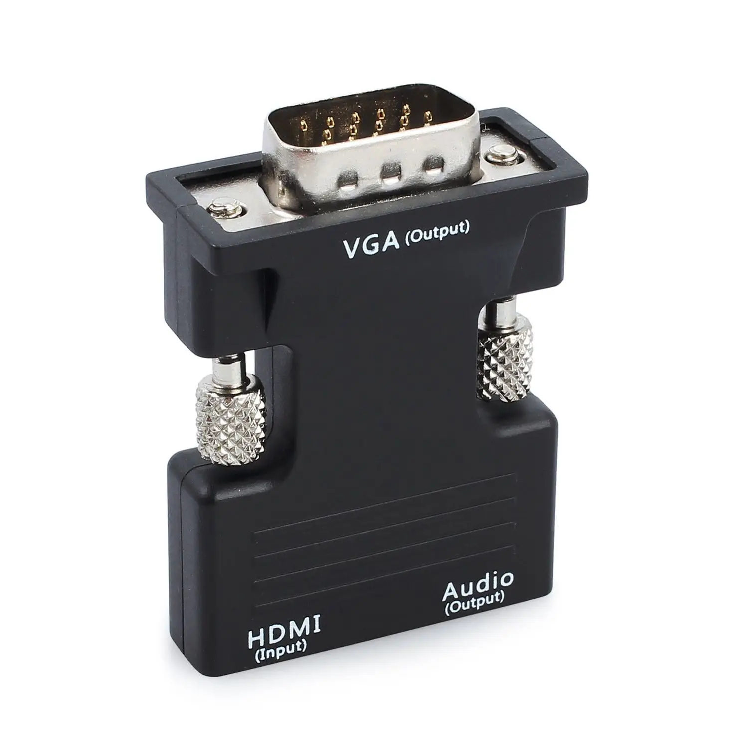 1080P HDMI Женский к VGA Мужской с аудио выходным кабелем конвертер адаптер| |