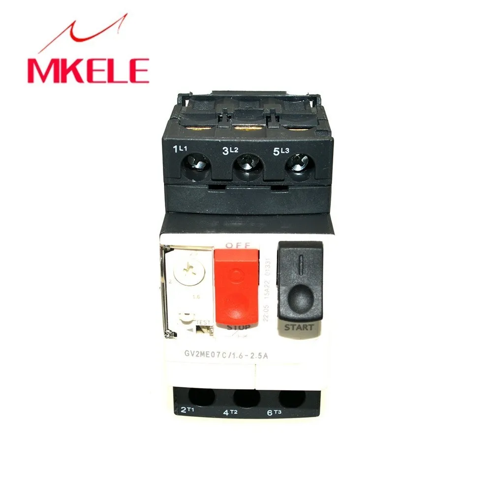 

GV2-ME07 China factory supply GV2-ME motor protection circuit breaker soft starter 50/60Hz 660V GV2-ME with low voltage