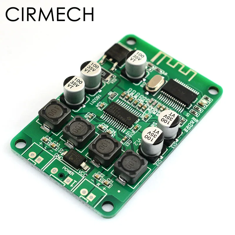 CIRMECH HF47 TPA3110 Усилитель 2x15 Вт Двухканальный беспроводной Bluetooth динамик цифровой