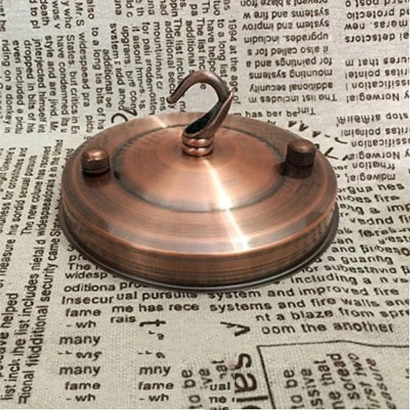 Ретро Железный потолочный светильник крючок люстра вешалка кронштейн базовое