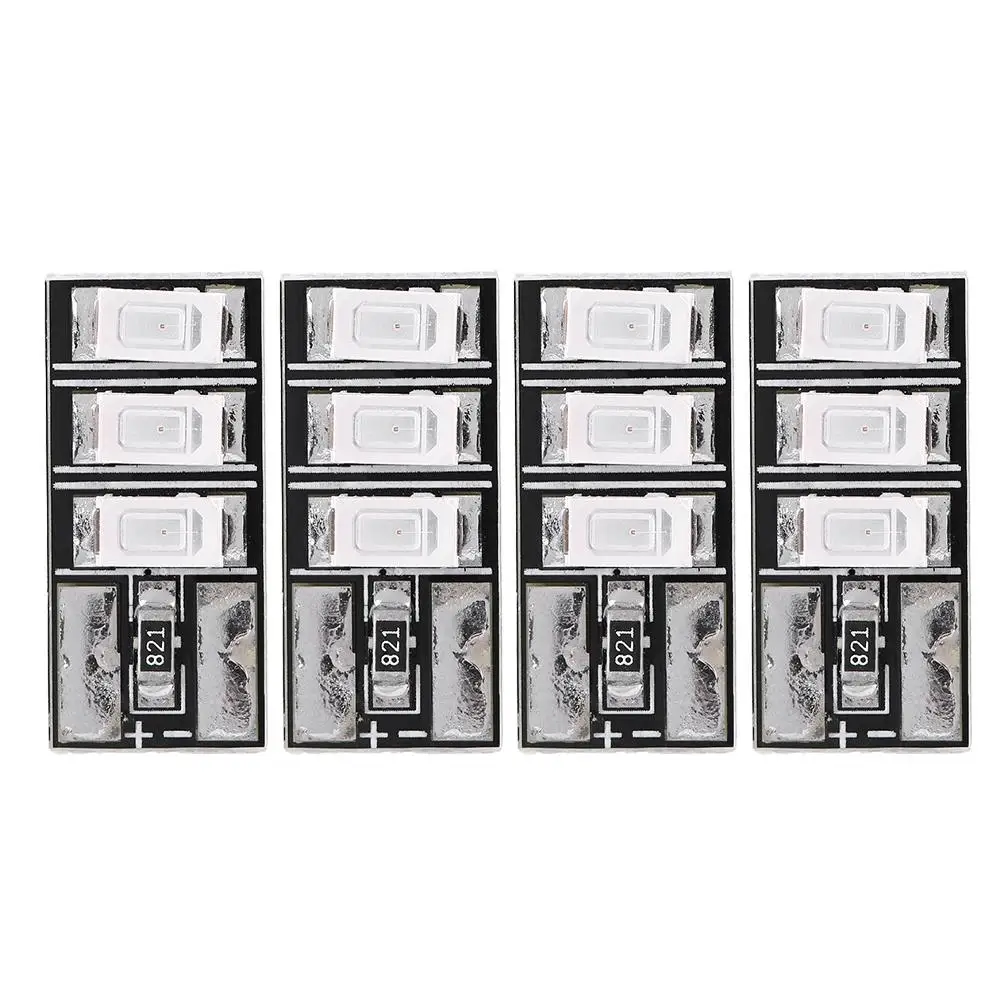 4 шт./лот миниатюрная светодиодная световая панель 6S красный и зеленый светодиод