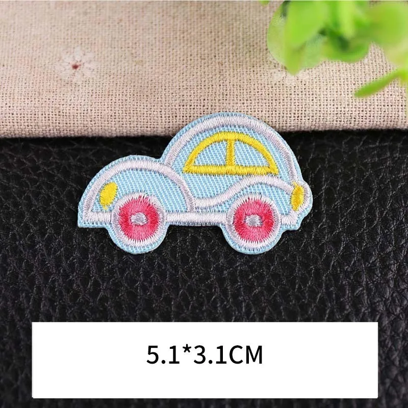 Отличные крутые разнообразные Мультяшные автомобильные нашивки для детей