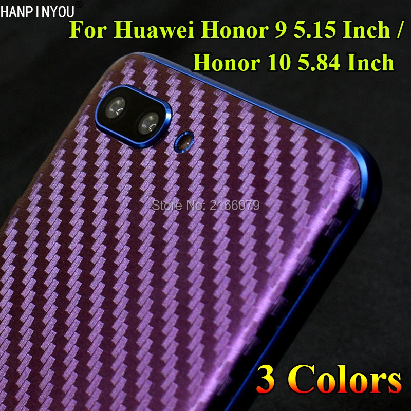 Для Huawei Honor 9 5 15 &quot / 10 84&quot 3D градиентная задняя крышка из углеродного волокна