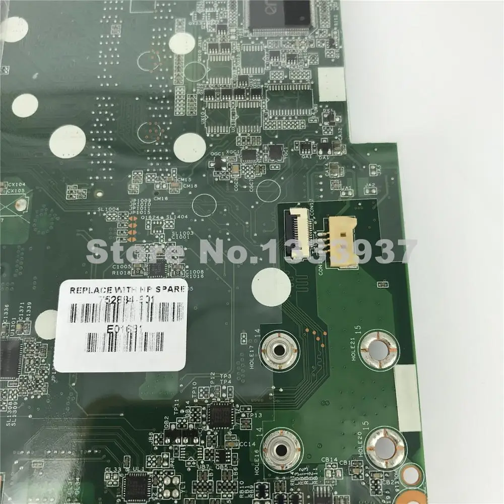 Материнская плата 752884 601 754303 для ноутбука HP Pavilion 14 D 240 G2 246 N2820 SR1SG|Материнские