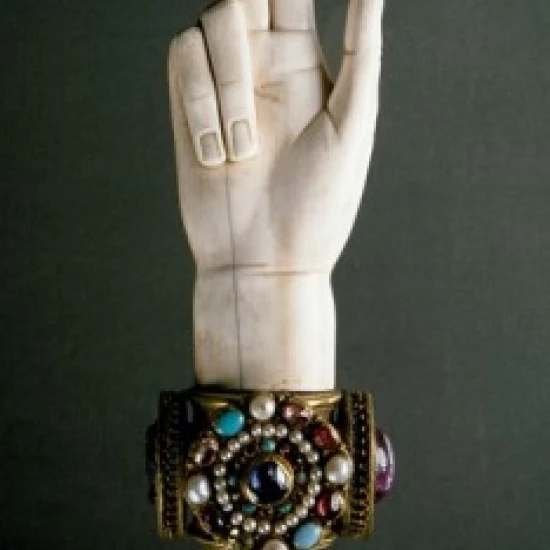 Рука справедливости из сокровища Сен Дени художником Unknown France Paris Musee du Louvre плакат