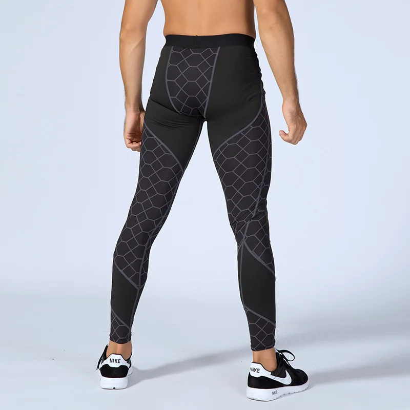 Yuerlian Men Sport Seamless Leggings Compression Ruuning Quick Dry Legging Pants Tights Fitness Jog |
