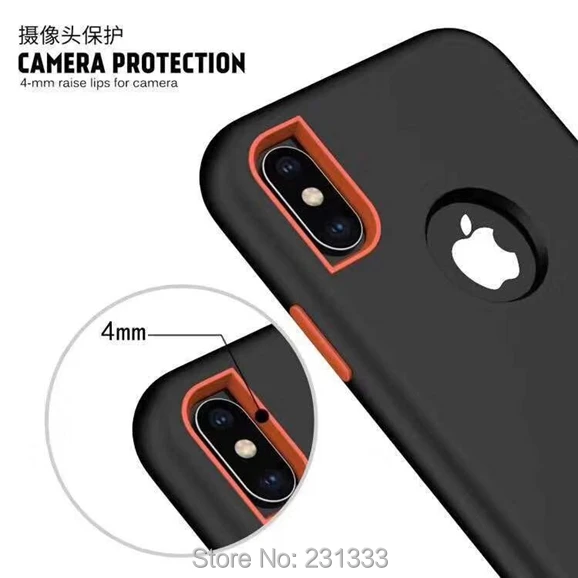 C ku робот гибрид армированный Жесткий ПК ТПУ чехол для Iphone X XS MAX XR 8 7 Plus 7PLUS 6 6S