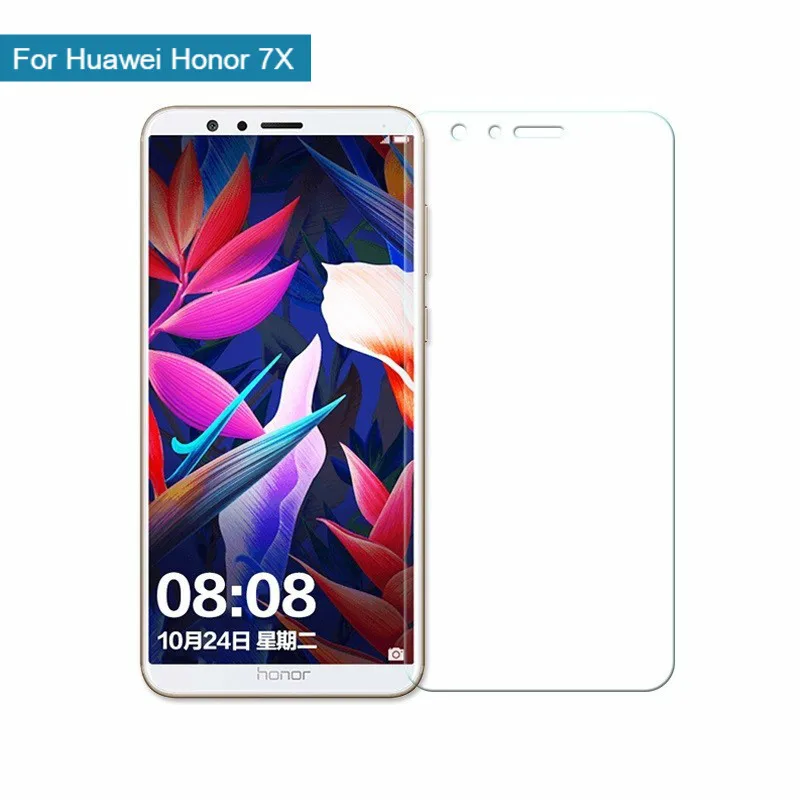 Устойчивое к царапинам закаленное стекло для Huawei Honor 7X Защита экрана 7x Защитная