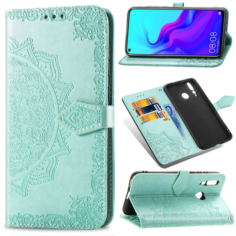 HKKAIS флип чехол для huawei Nova 4 кронштейн Drop proof клатч чехол|Чехлы-портмоне| |