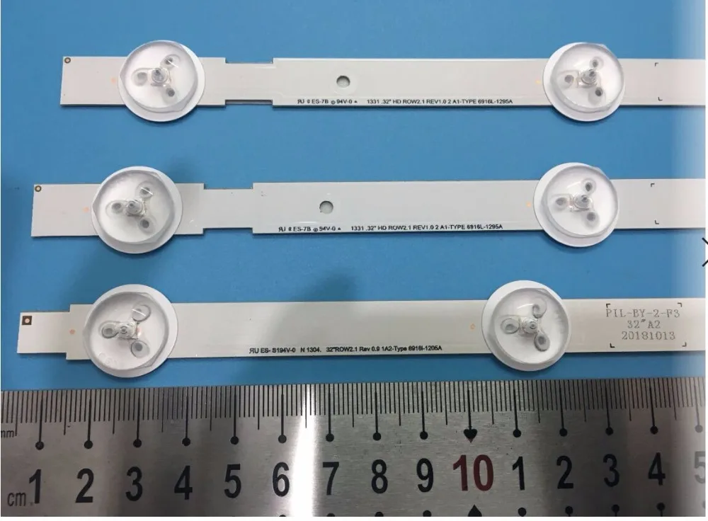 Оригинальная 30 шт. (20 * A1 7LED 10 A2 8LED) светодиодная подсветка для LG 32 &quot6916L-1105A 6916L-1106A