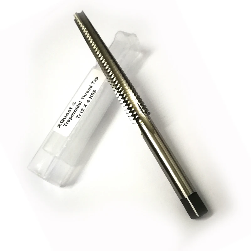 Трапециевидные метчики из быстрорежущей стали кран с винтовой резьбой TR TR12 T12 TR12X2 TR12X3 TR12X4 с правой резьбой T12X2 T12X3 T12X4