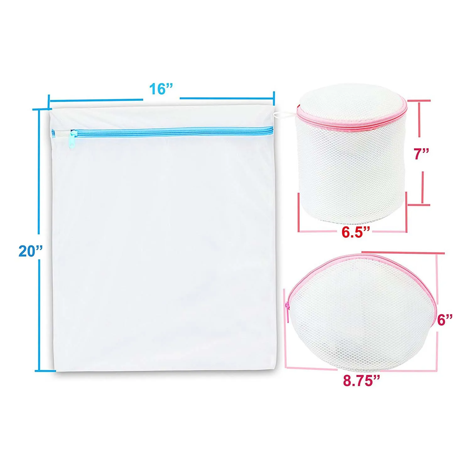 6Pcs/sets Laundry bra Bag Women Bra Underwear Washing Net Hosiery Saver Protect Mesh Wash | Дом и сад