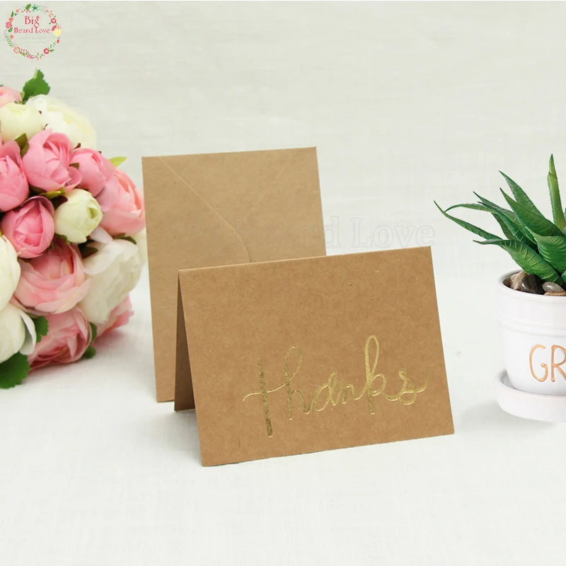 100 шт. пригласительные открытки с надписью Love Thank|Открытки и приглашения| |