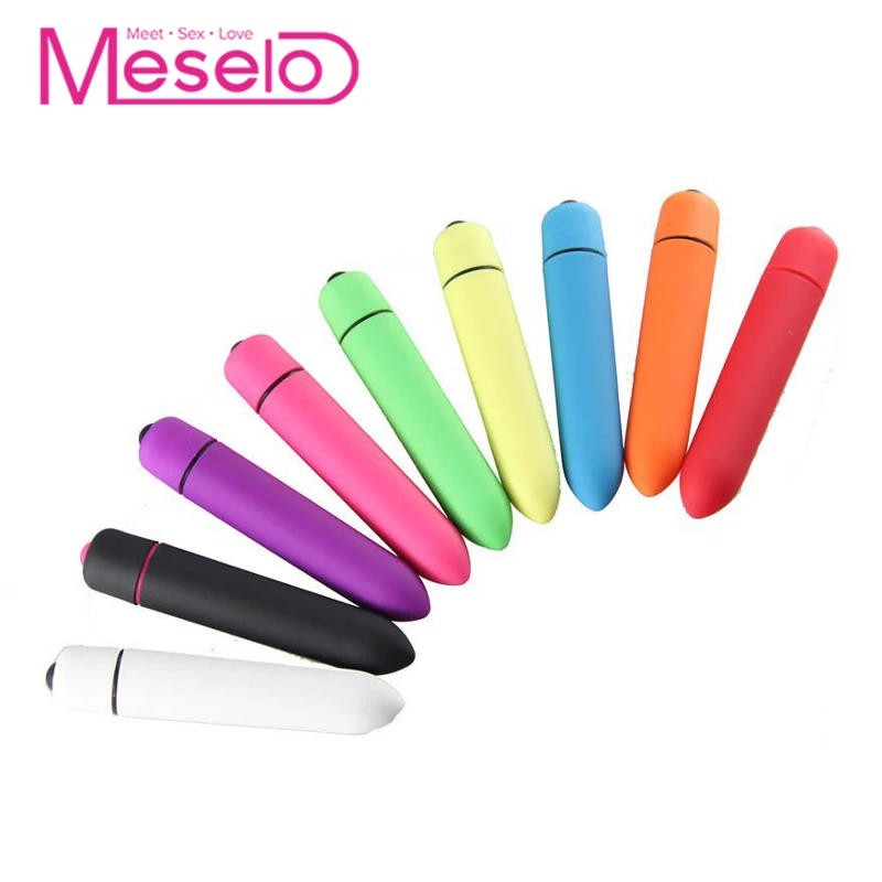 Meselo 10 скоростей Мини Пуля Вибратор для взрослых анальные игрушки мужчин