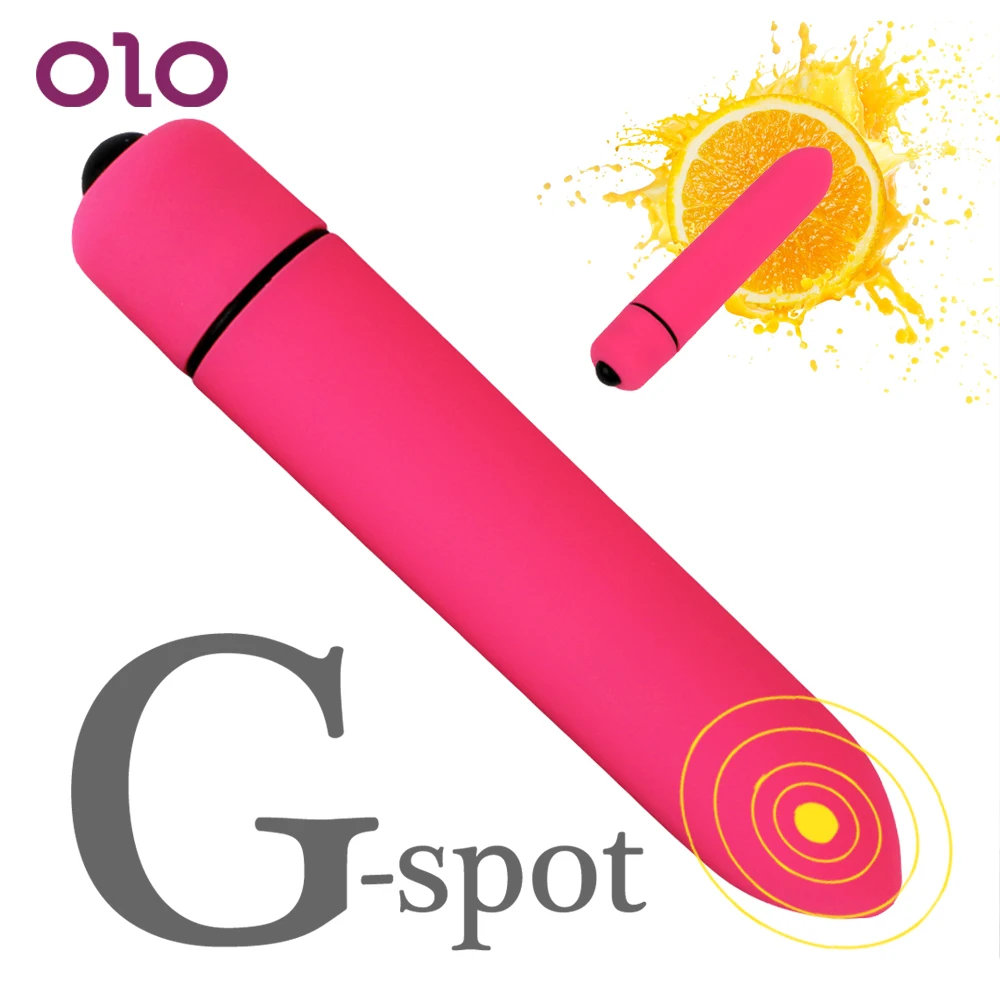Мини вибратор OLO для точки G Многоскоростной AV фаллоимитатор вибраторы