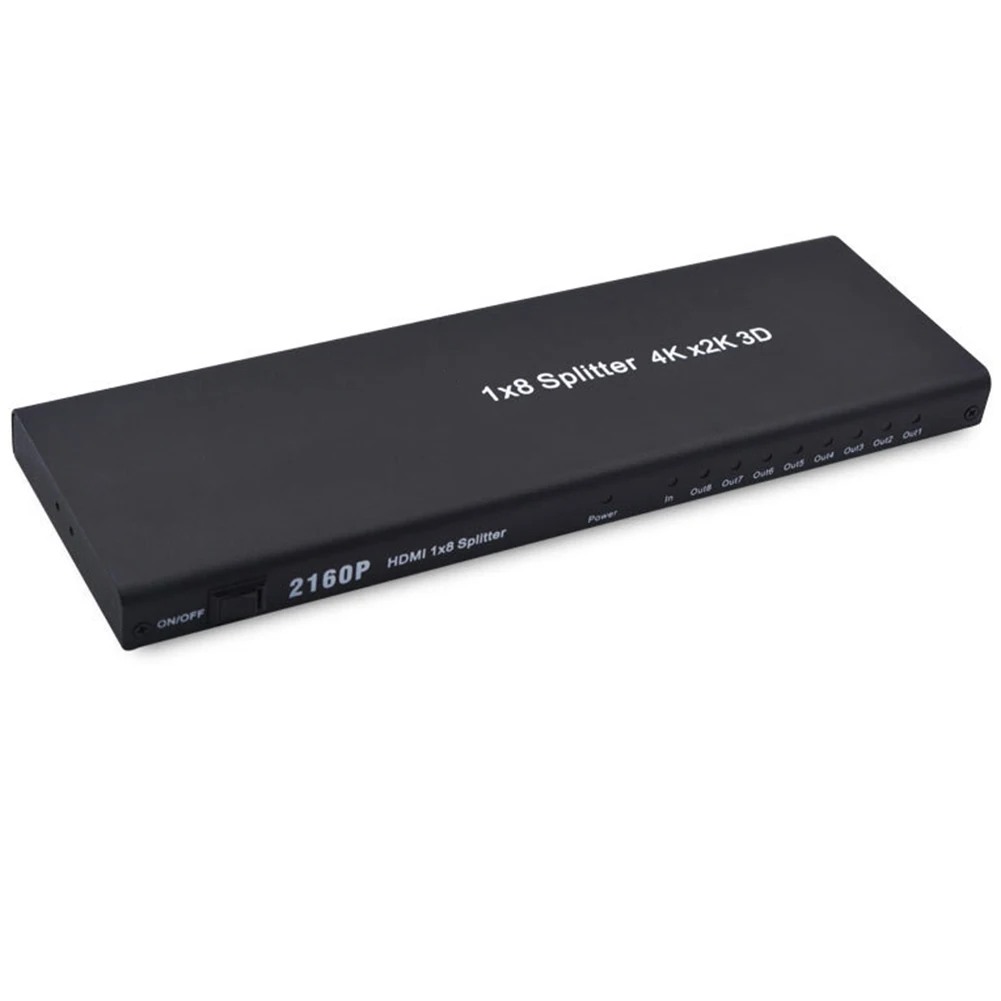 Лучшие предложения топ 1x8 HDMI сплиттер один в восемь из аудио видео дистрибьютор